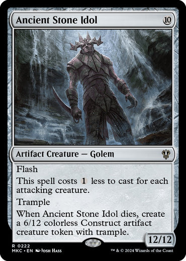 Ancient Stone Idol [Murders at Karlov Manor Commander] 