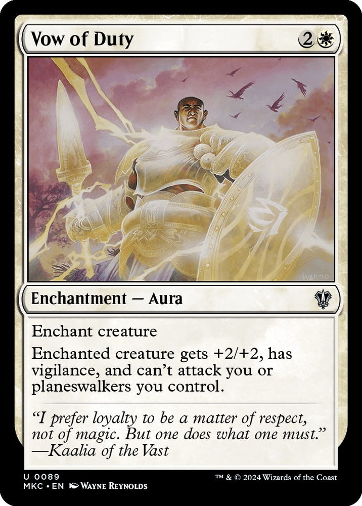 Vow of Duty [Murders at Karlov Manor Commander] 