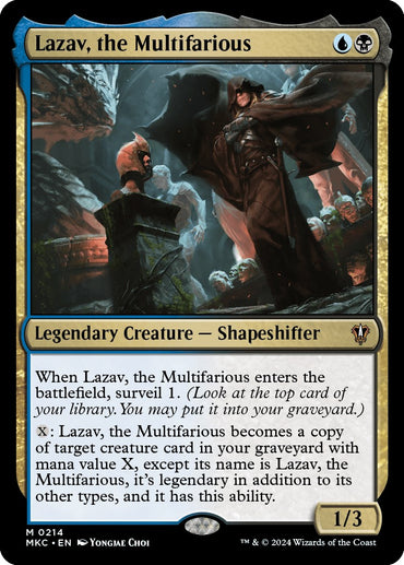 Lazav, the Multifarious [Murders at Karlov Manor Commander] 