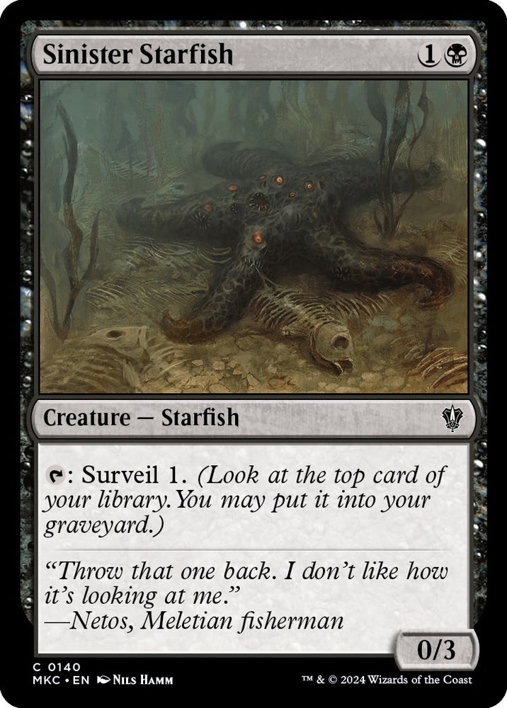 Sinister Starfish [Murders at Karlov Manor Commander] 