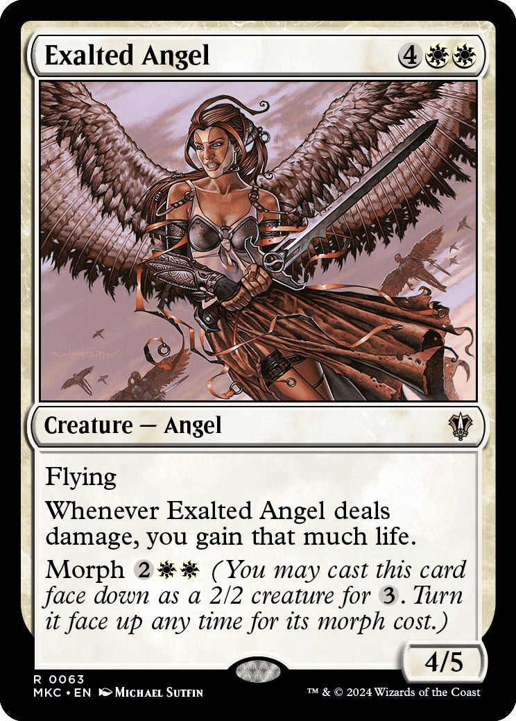 Exalted Angel [Murders at Karlov Manor Commander] 