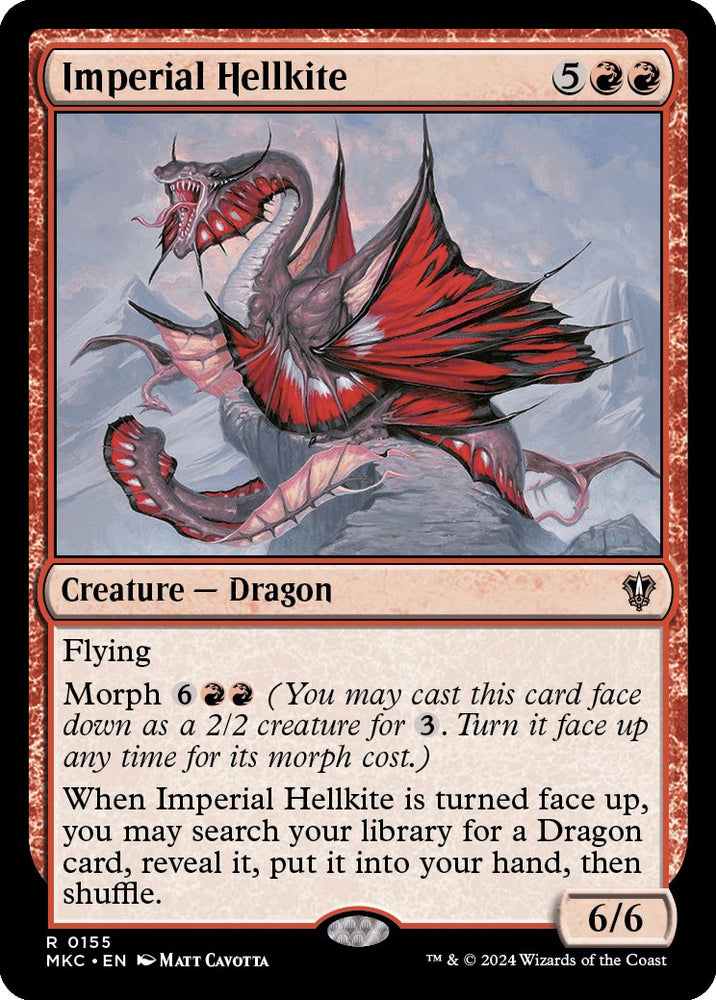 Imperial Hellkite [Murders at Karlov Manor Commander] 