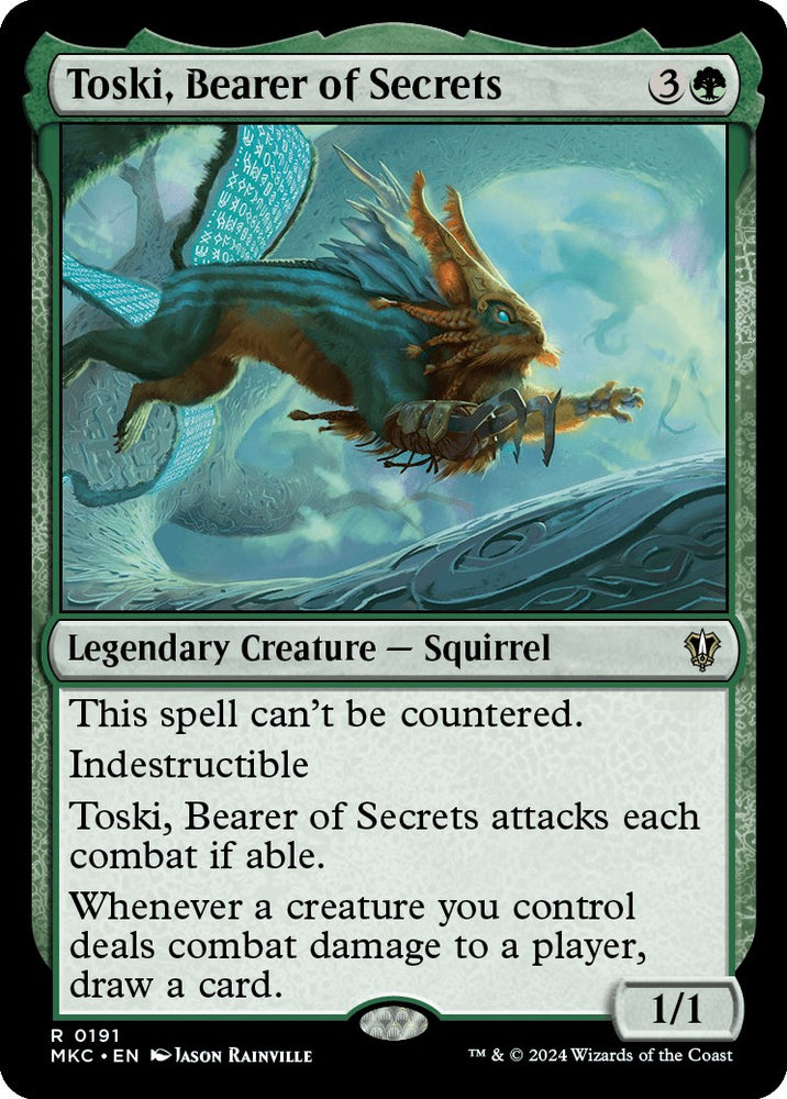 Toski, Bearer of Secrets [Murders at Karlov Manor Commander] 