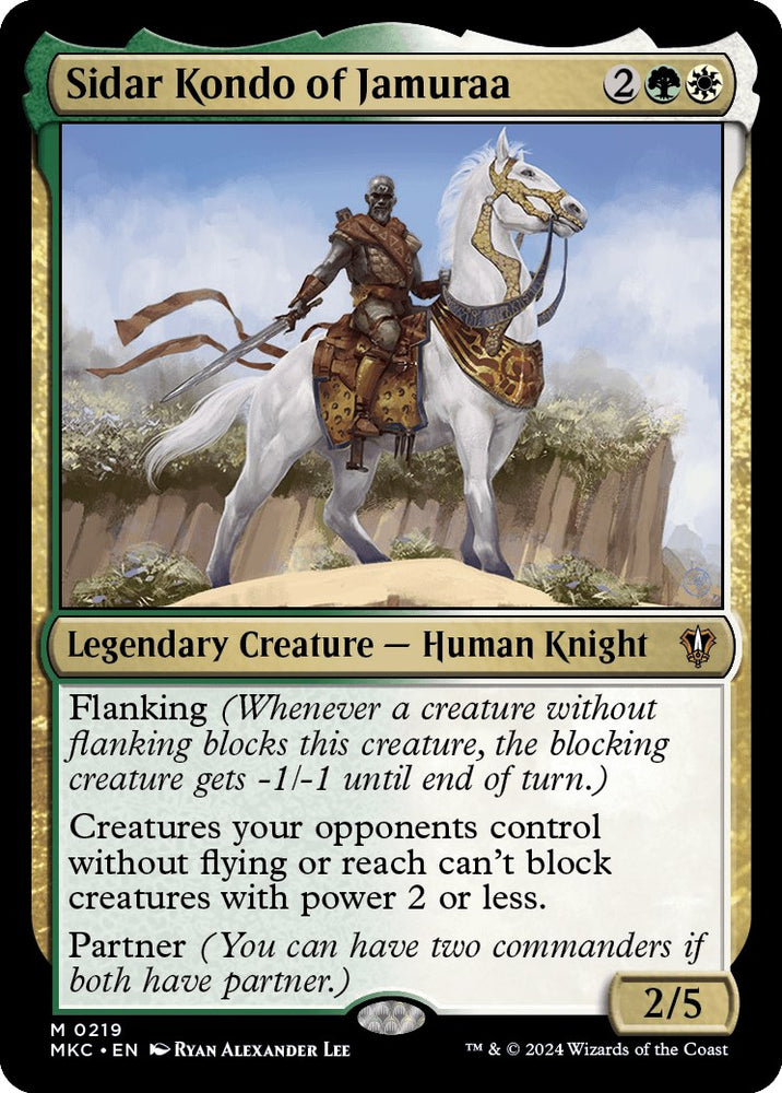 Sidar Kondo of Jamuraa [Murders at Karlov Manor Commander] 