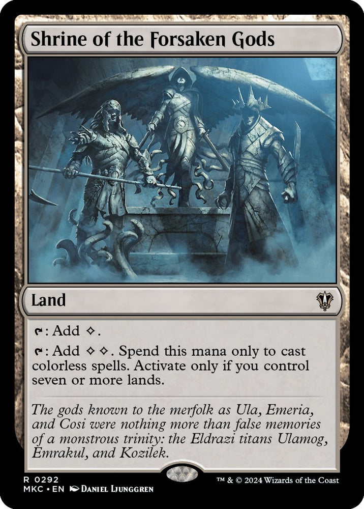 Shrine of the Forsaken Gods [Murders at Karlov Manor Commander] 