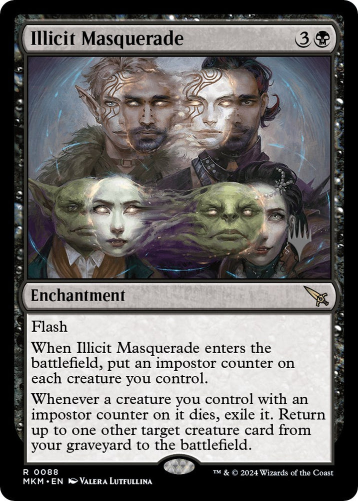 Illicit Masquerade (Promo Pack) [Murders at Karlov Manor Promos] 