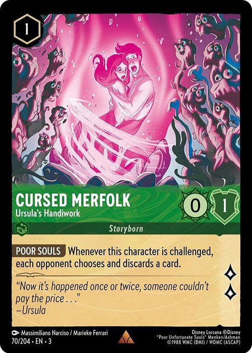 Cursed Merfolk - Ursula's Handiwork (70/204) [Into the Inklands] 