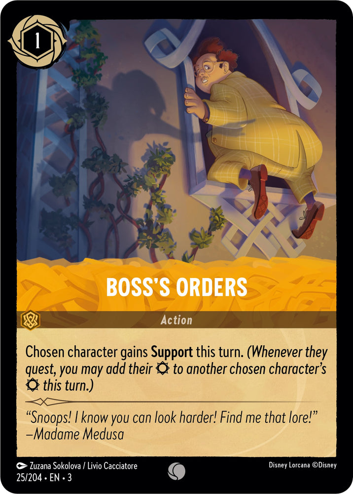 Boss's Orders (25/204) [Into the Inklands] 