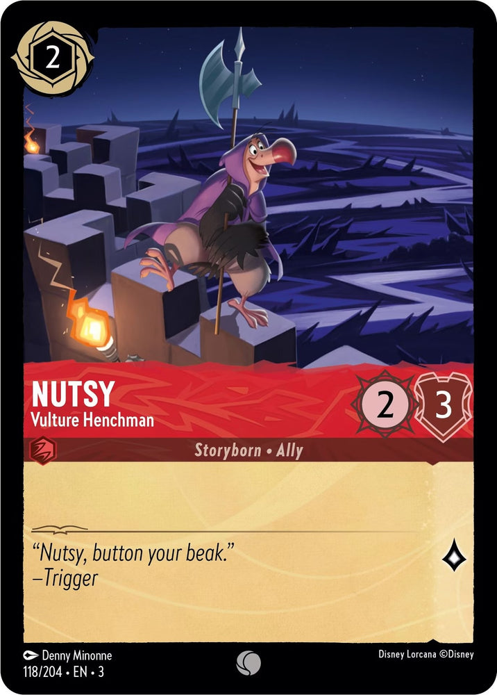 Nutsy - Vulture Henchman (118/204) [Into the Inklands] 