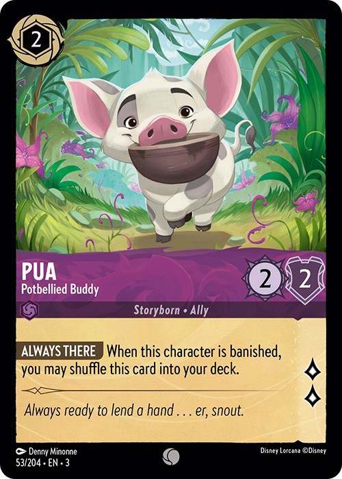 Pua - Potbellied Buddy (53/204) [Into the Inklands] 