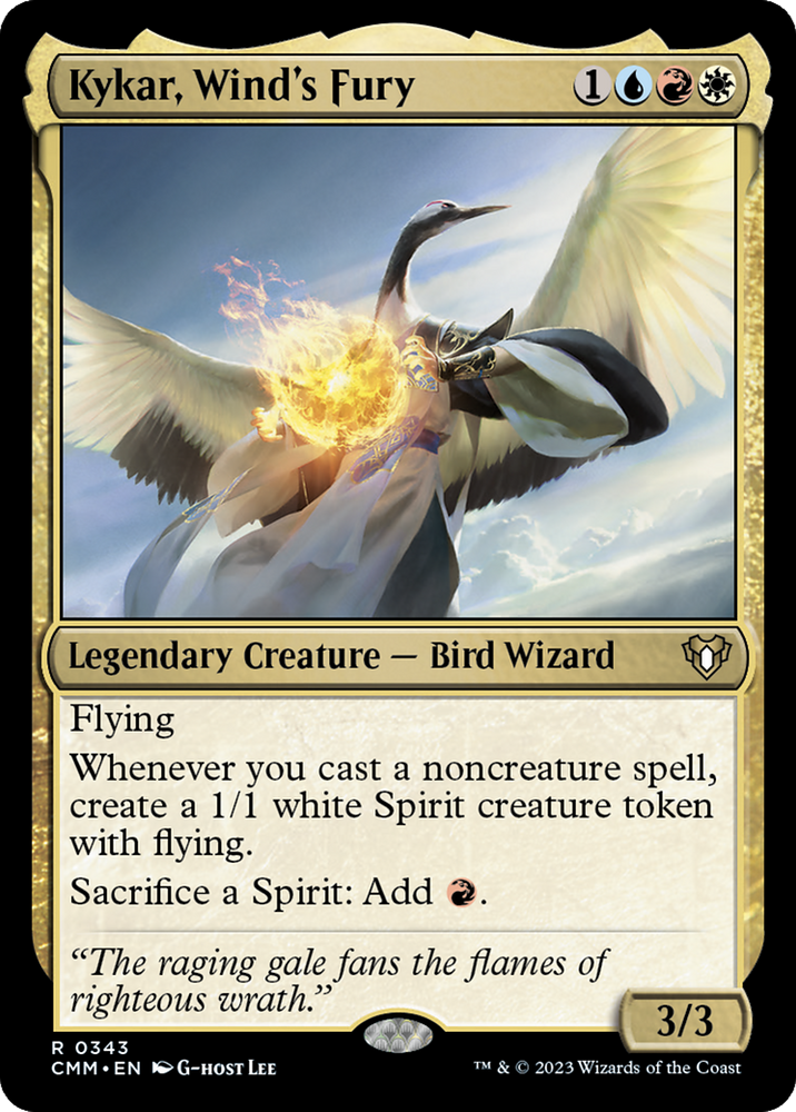 Kykar, Wind's Fury [Commander Masters] 