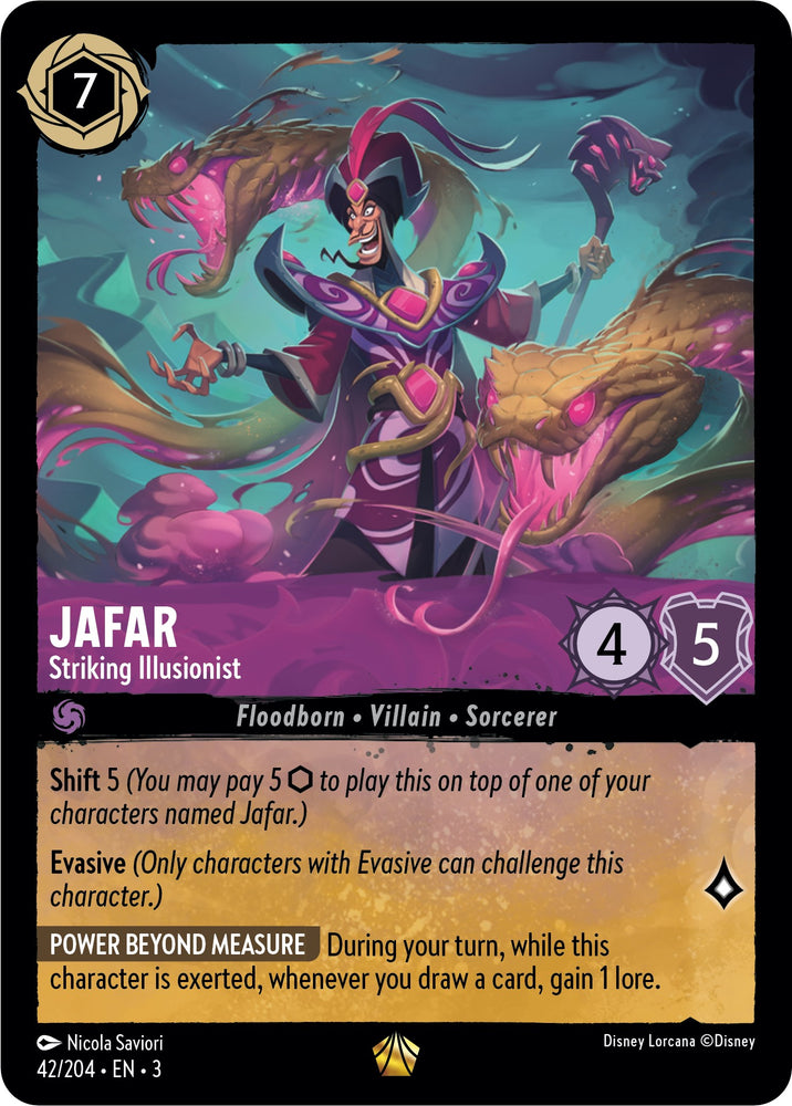 Jafar - Striking Illusionist (42/204) [Into the Inklands] 