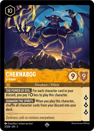 Chernabog - Evildoer (3/204) [Into the Inklands] 