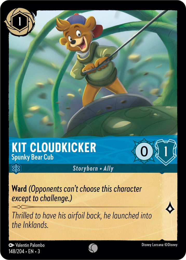 Cloudkicker Kit - Spunky Bear Cub (148/204) [Into the Inklands] 