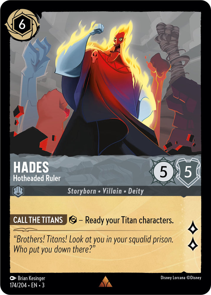 Hades - Hotheaded Ruler (174/204) [Into the Inklands] 