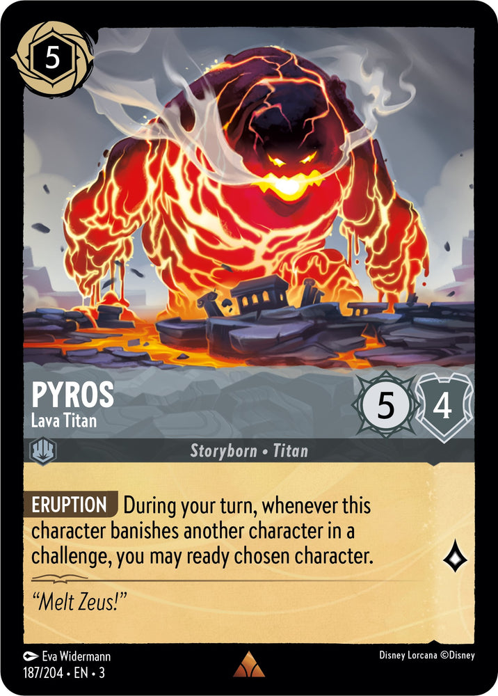 Pyros - Lava Titan (187/204) [Into the Inklands] 