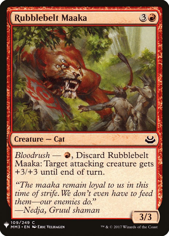 Rubblebelt Maaka [Mystery Booster] 