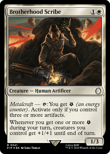 Brotherhood Scribe (Surge Foil) [Fallout] 