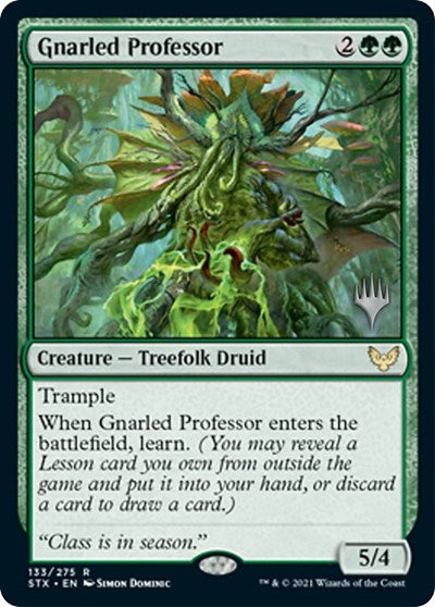 Gnarled Professor (Promo Pack) [Strixhaven: School of Mages Promos] 