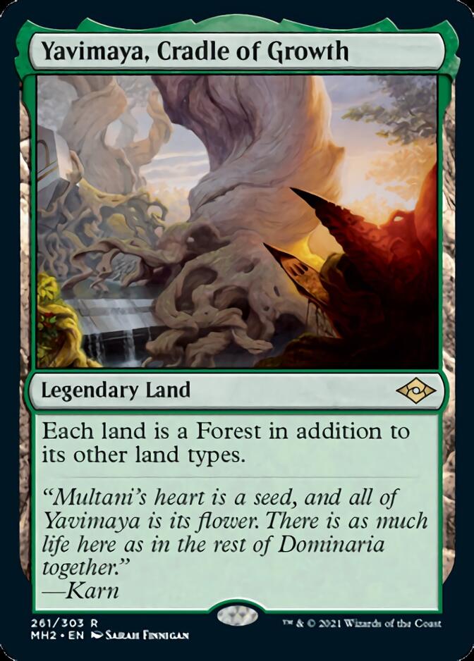 Yavimaya, Cradle of Growth [Modern Horizons 2] 