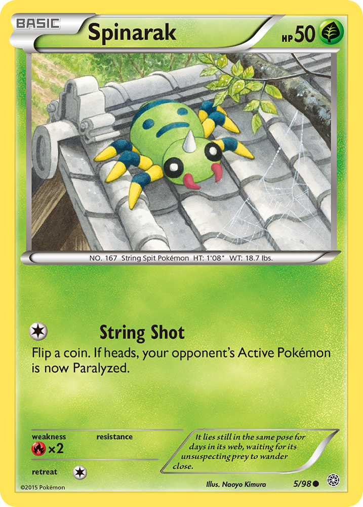 Spinarak (5/98) [XY: Ancient Origins]