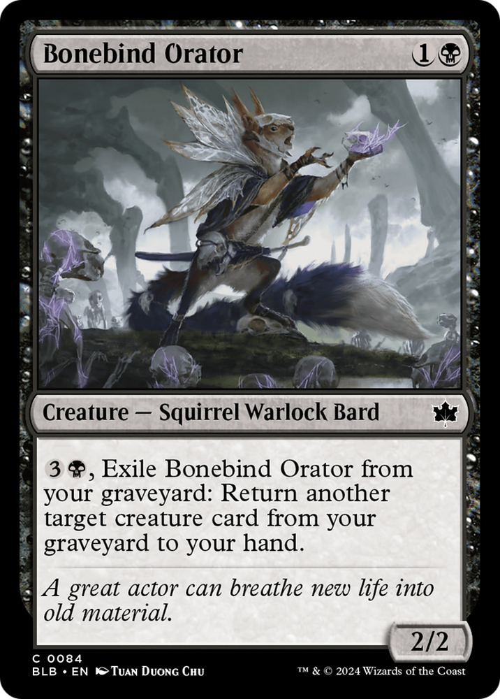 Bonebind Orator [Bloomburrow] 