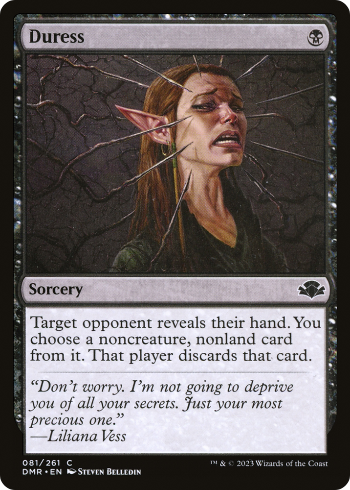 Duress [Dominaria Remastered] 