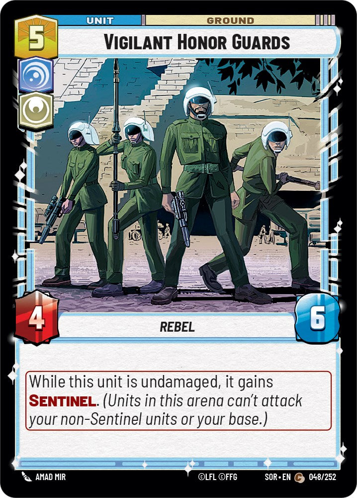 Vigilant Honor Guards (048/252) [Spark of Rebellion] 