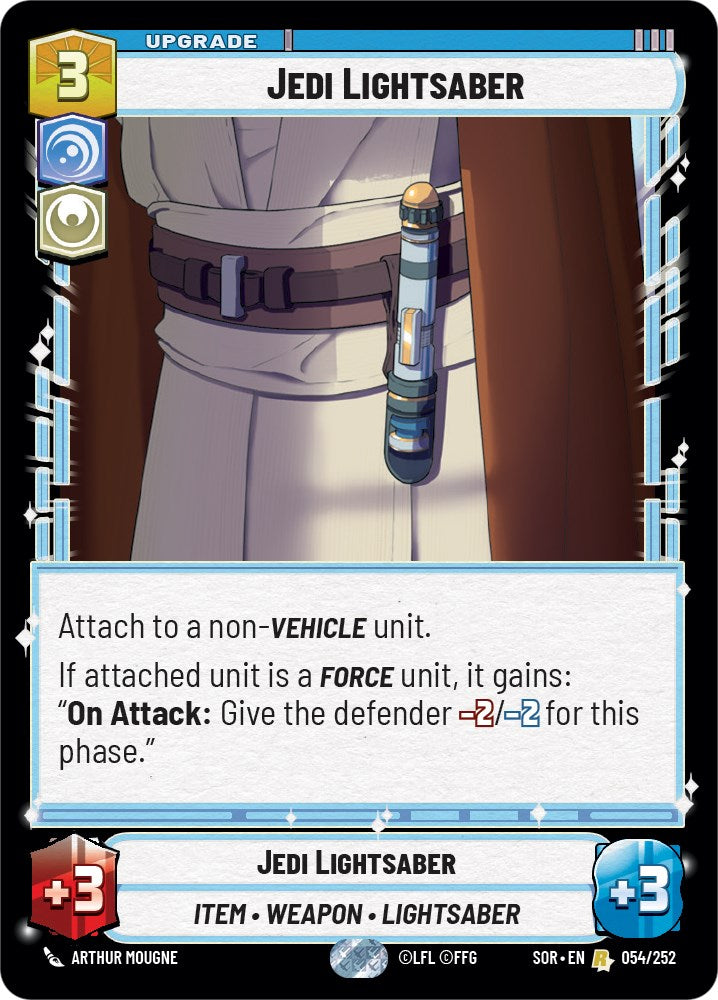 Jedi Lightsaber (054/252) [Spark of Rebellion] 