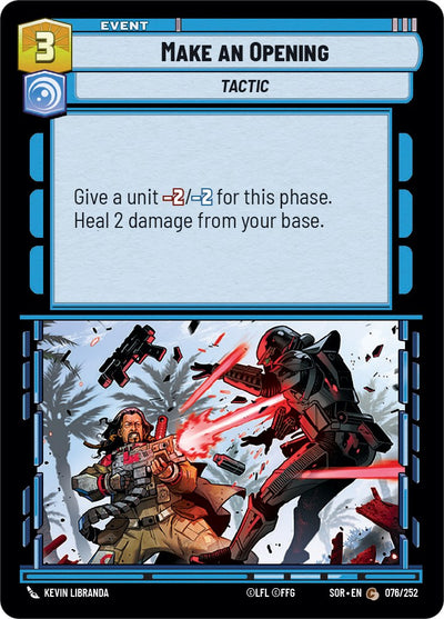 Make An Opening (076/252) [Spark of Rebellion] 
