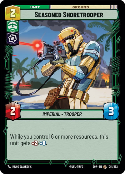 Seasoned Shoretrooper (081/252) [Spark of Rebellion] 