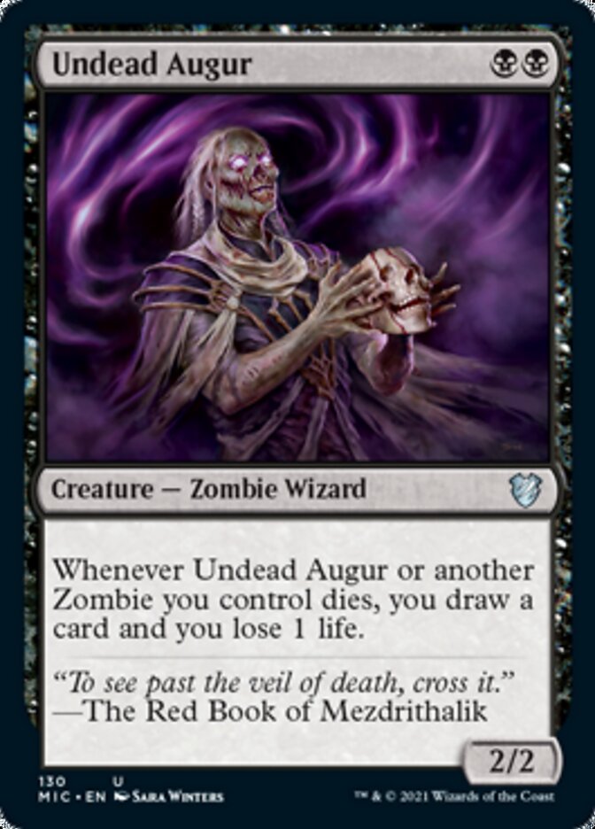 Undead Augur [Innistrad: Midnight Hunt Commander] 