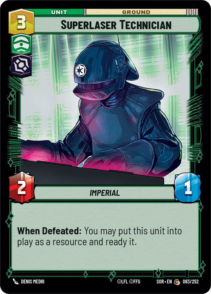 Superlaser Technician (083/252) [Spark of Rebellion] 