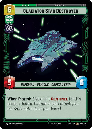 Gladiator Star Destroyer (086/252) [Spark of Rebellion] 