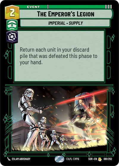 The Emperor's Legion (091/252) [Spark of Rebellion] 