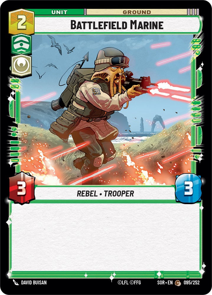 Battlefield Marine (095/252) [Spark of Rebellion] 