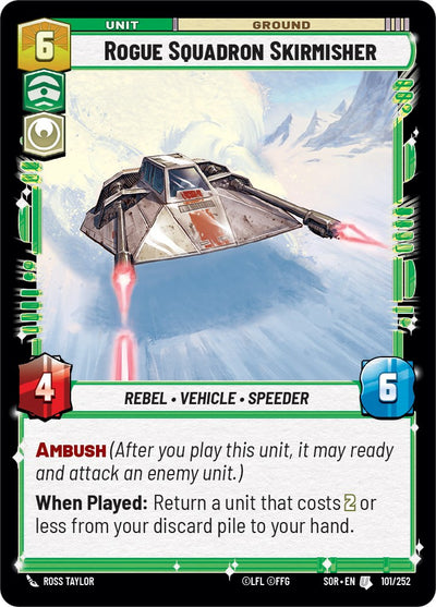 Rogue Squadron Skirmisher (101/252) [Spark of Rebellion] 