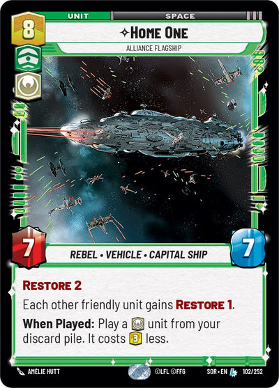 Home One - Alliance Flagship (102/252) [Spark of Rebellion] 