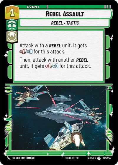 Rebel Assault (103/252) [Spark of Rebellion] 