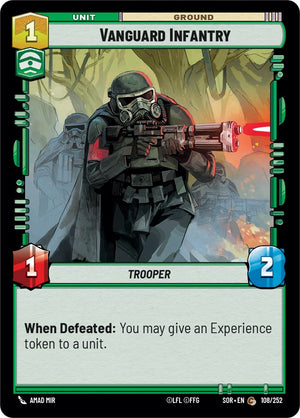 Vanguard Infantry (108/252) [Spark of Rebellion] 
