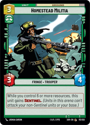Homestead Militia (113/252) [Spark of Rebellion] 