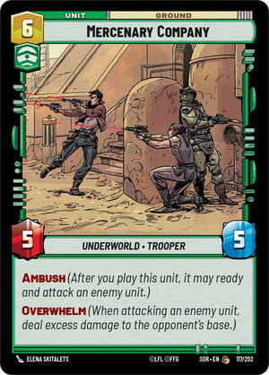 Mercenary Company (117/252) [Spark of Rebellion] 