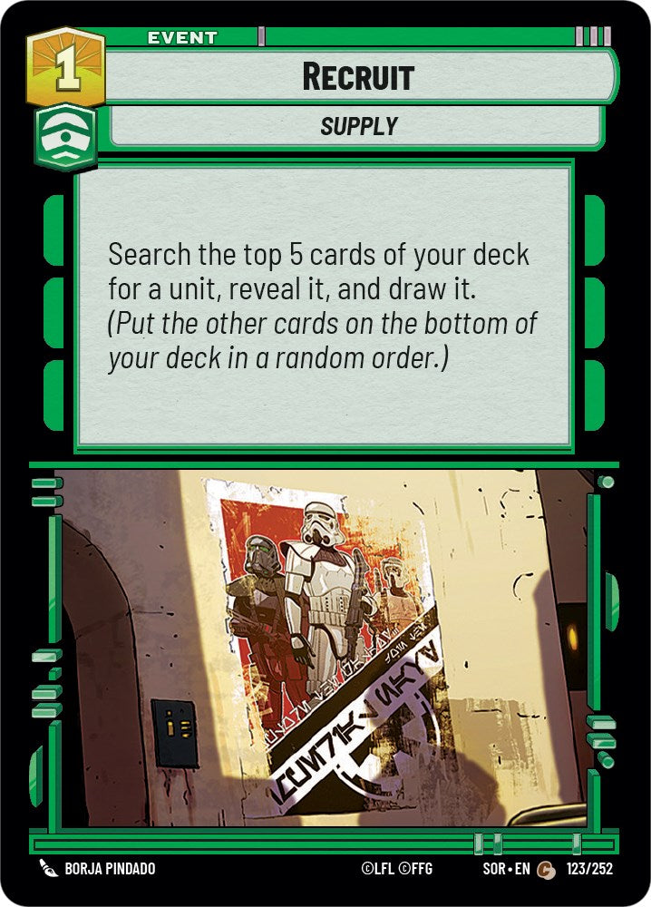 Recruit (123/252) [Spark of Rebellion] 