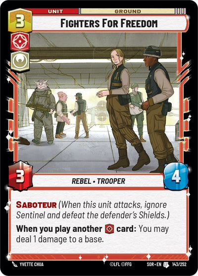 Fighters For Freedom (143/252) [Spark of Rebellion] 