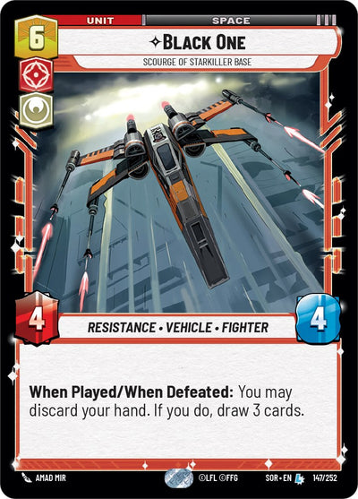 Black One - Scourge of Starkiller Base (147/252) [Spark of Rebellion] 