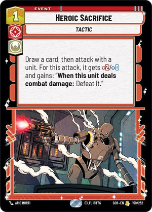 Heroic Sacrifice (150/252) [Spark of Rebellion] 
