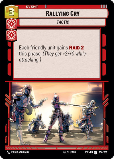 Rallying Cry (154/252) [Spark of Rebellion] 