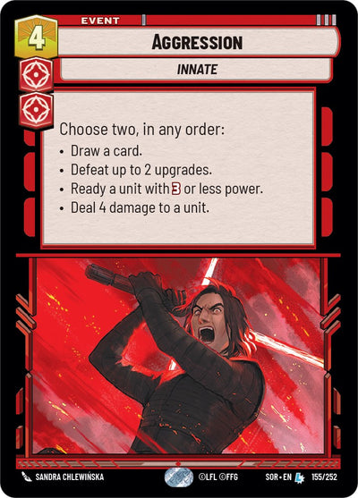 Aggression (155/252) [Spark of Rebellion] 