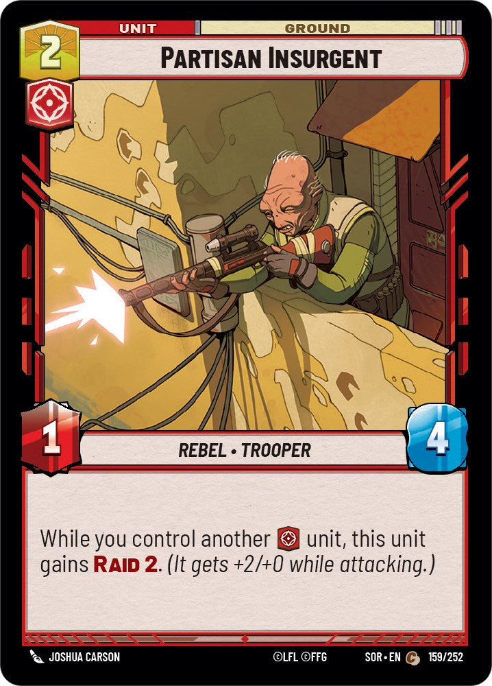 Insurgent Partisan (159/252) [Spark of Rebellion] 