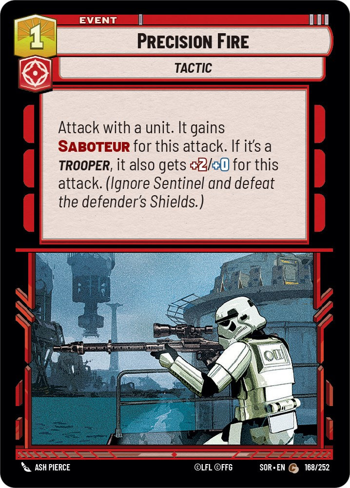 Precision Fire (168/252) [Spark of Rebellion] 